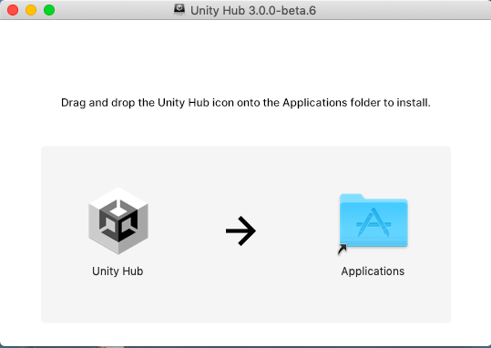 Установка Unity Hub на Mac