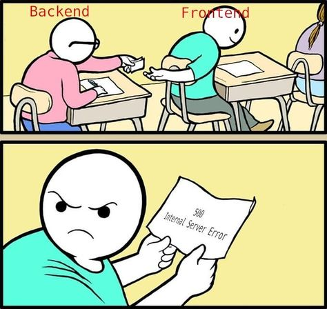 backend и frontend