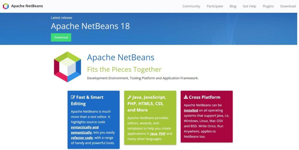 официальный сайт NetBeans, конкурента Eclipse IDE