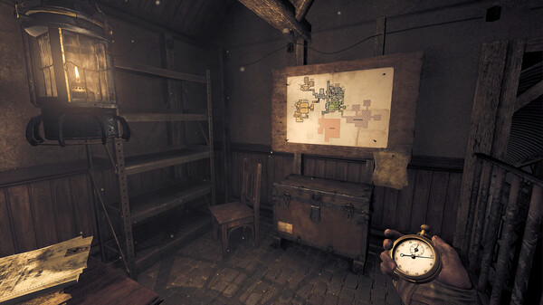 Кадр из игры Amnesia: The Bunker