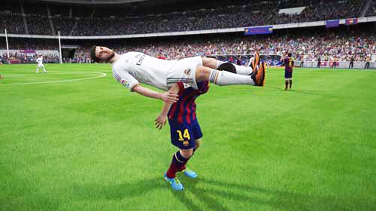 Скриншот из игры FIFA