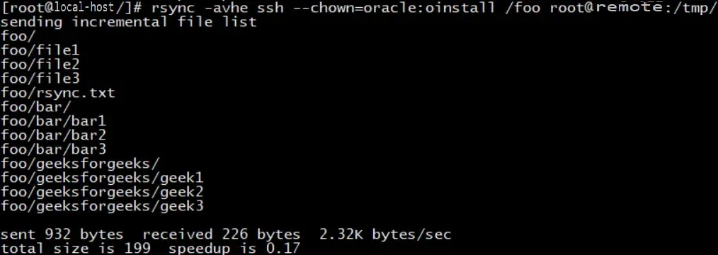 использования команды rsync для синхронизации файлов