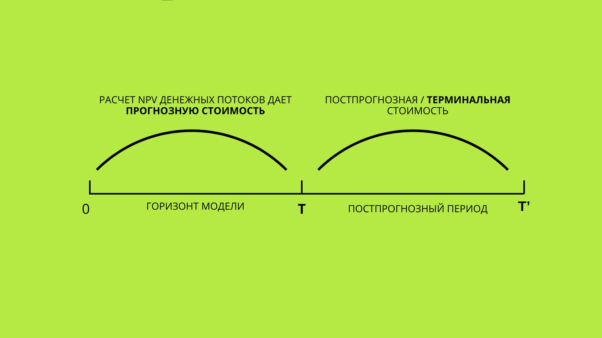 Прогнозная и терминальная стоимости проекта