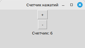 Счетчик нажатий