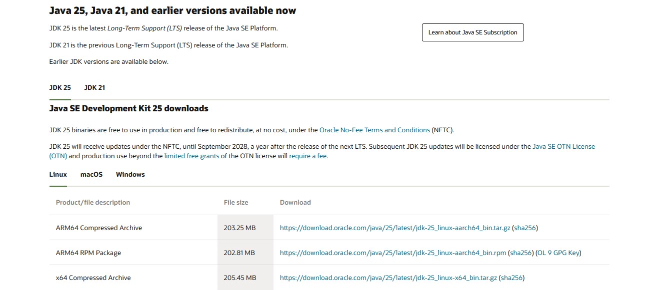 Java Development Kit