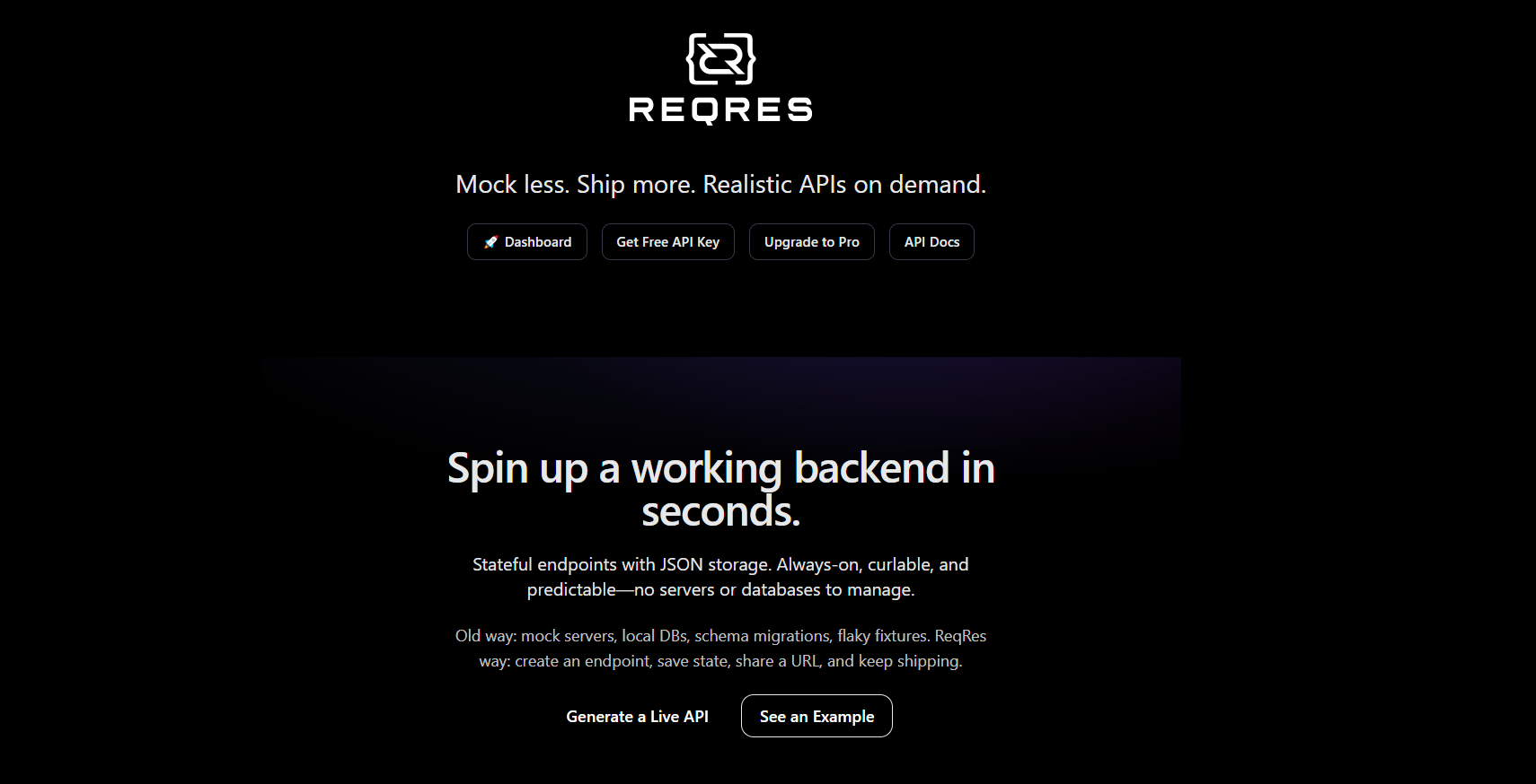 Платформа Reqres