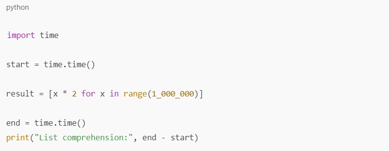 python убрать лишние операции