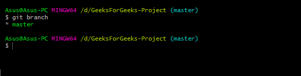 git branch