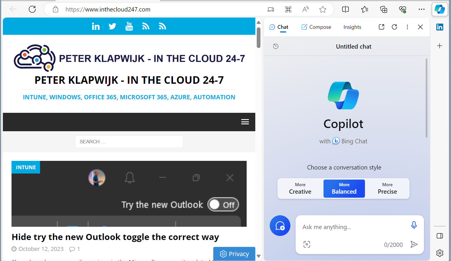 Браузер Microsoft Edge